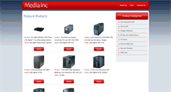 Desktop Screenshot of mediainc.com.pk